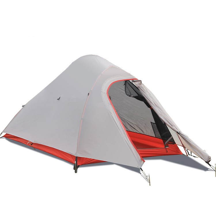 Cloud Up 2 Upgraded Ultralight 2 Man tent 20D nylon Double Layers Aluminum Pole Outdoor winter Camping Tent Cot