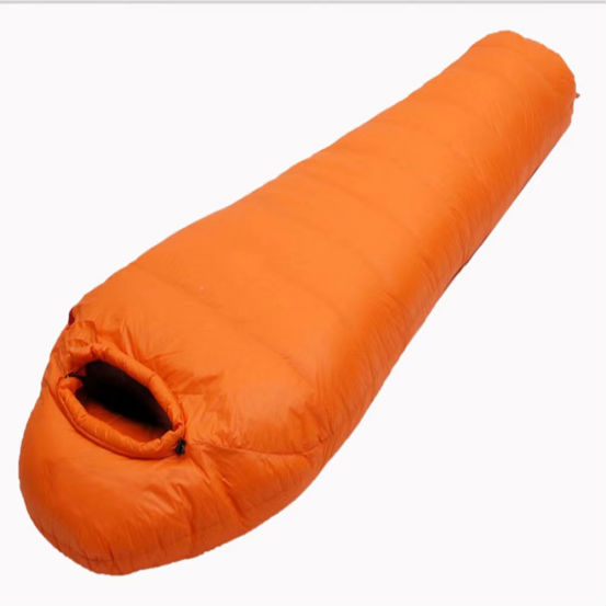 Factory supply outdoor camping adult mummy, light down can be spliced double sleeping bags