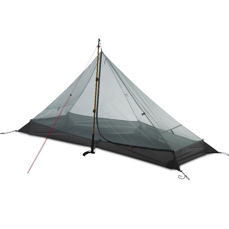 Ultralight Single Tent 15D Nylon Waterproof 2 men alpine tent for camping hiking