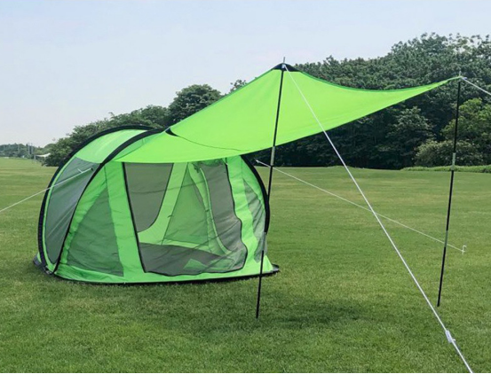  Outdoor tent camping 2 seconds speed open double single layer breathable boat type speed open tent ultra light portable