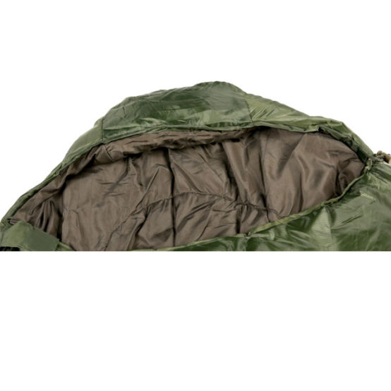 army green color standard 210T polyester materials military sleeping bag