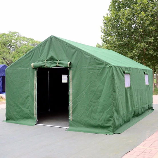 Custom wholesale sale canvas waterproof 10 man army military rescue tent outdoor camping Tent